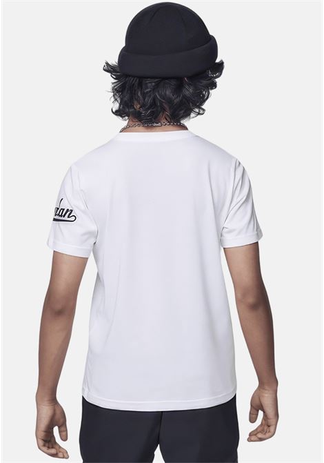 Jumpman 23 white short-sleeved t-shirt for children JORDAN | 95D154001