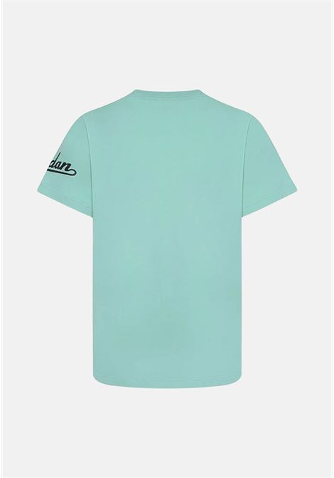 Jumpman 23 aqua green short-sleeved t-shirt for children JORDAN | T-shirt | 95D154E8G