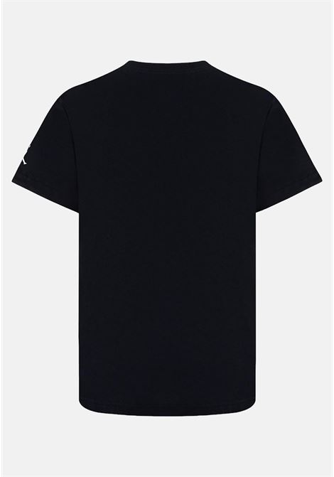 Black short-sleeved Play t-shirt for children JORDAN | T-shirt | 95D161023