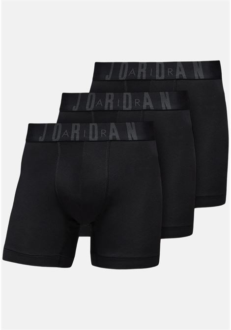 Black men's briefs set with logoed elastic band JORDAN | JM0621023