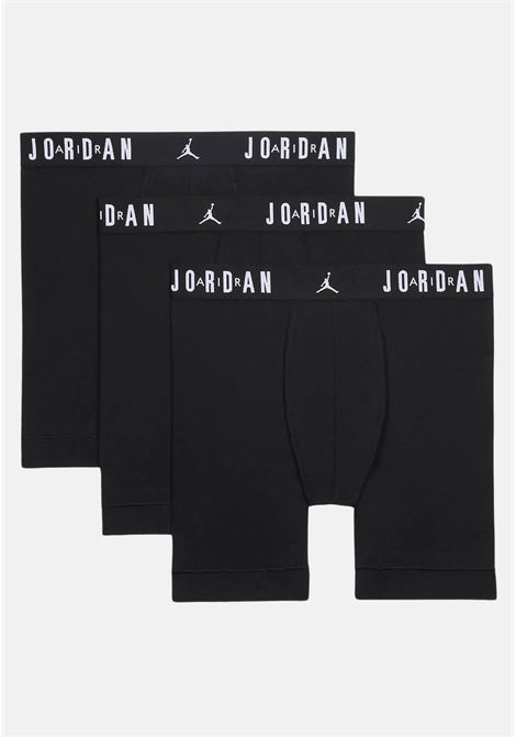 Set of 3 black men's boxers with logo band JORDAN | Boxer | JM0622023