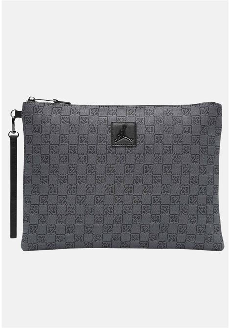 Gray '23' allover clutch bag for men and women JORDAN | Bags | LM0897G9Q