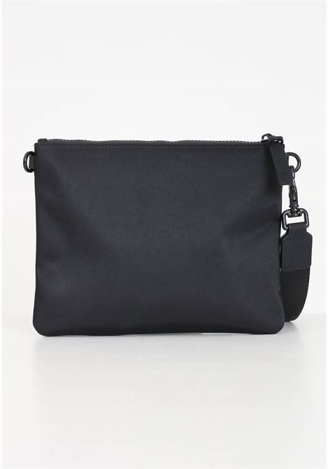 Range institutional logo black men's clutch bag JUST CAVALLI | Bags | 76QA4B36ZSA16899