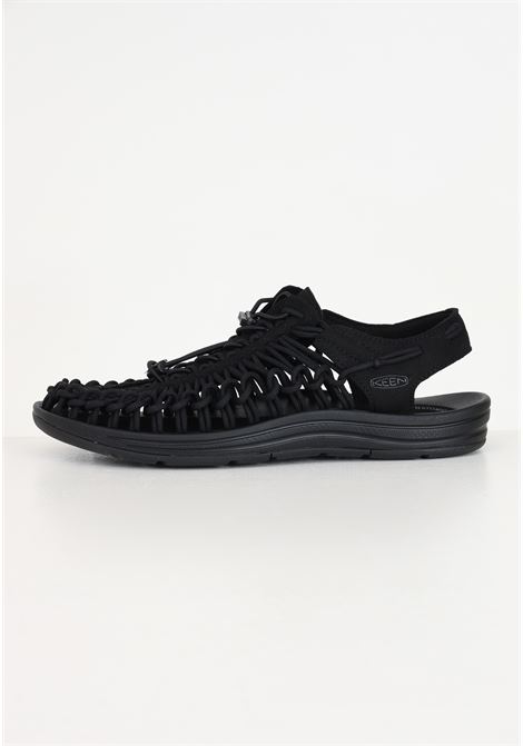 Black closed sandals for men KEEN | Sandals | 1014097.
