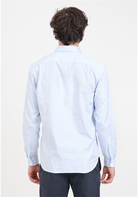Camicia elegante azzurra da uomo LACOSTE | CH2933HBP