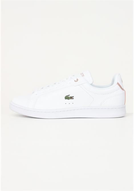 White sneakers for men and women LACOSTE | E020191Y9