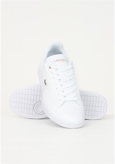 White sneakers for men and women LACOSTE | E020191Y9
