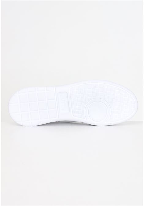 White women's sneakers with crocodile logo patch LACOSTE | E0269521G