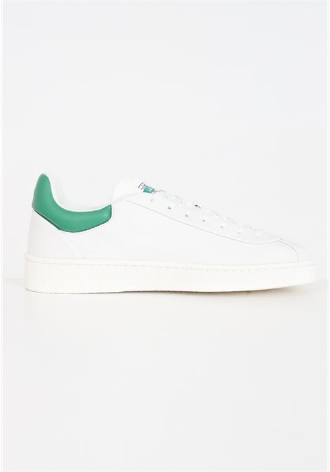 Green and white baseshot leather men's sneakers LACOSTE | E02732082