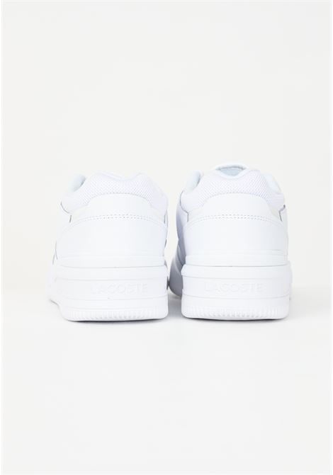 White casual sneakers for men with logo LACOSTE | I0245421G