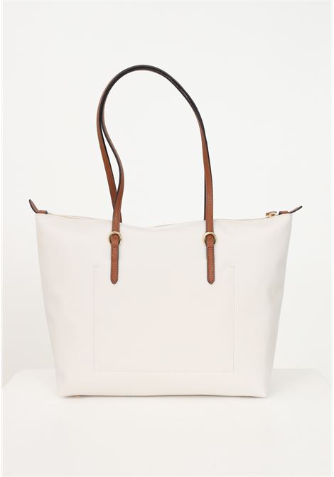 Keaton white women's shopper bag LAUREN RALPH LAUREN | 431916737016WHITE