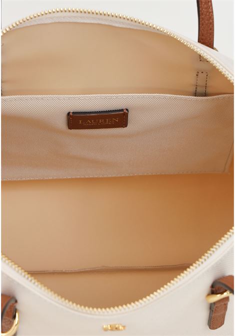 Keaton white women's shopper bag LAUREN RALPH LAUREN | 431916737016WHITE