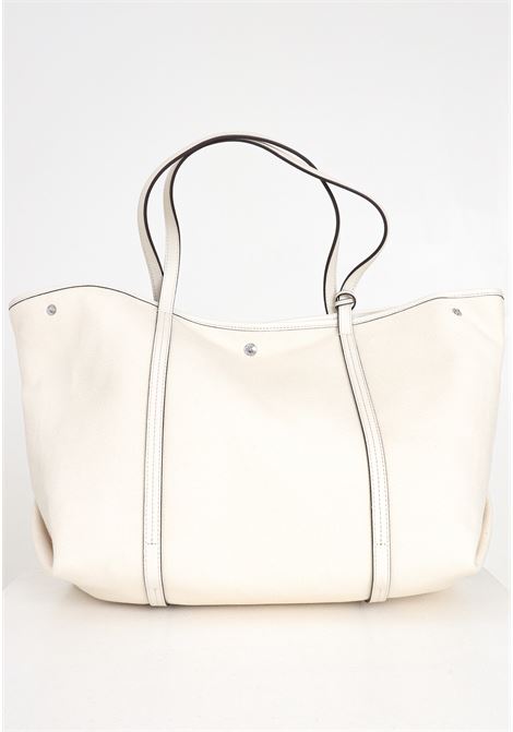 White Women's Large Emerie Tote Bag LAUREN RALPH LAUREN | Bags | 431920062011NATURAL_SOFT WHITE/SOFT WHI TE
