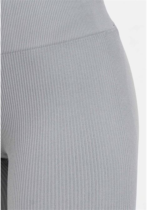 Lead colored women's shorts with logo patch LEGEA | PCLW22020035