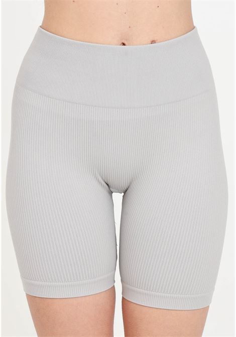 Shorts da donna grigio chiaro patch logo LEGEA | PCLW22020048