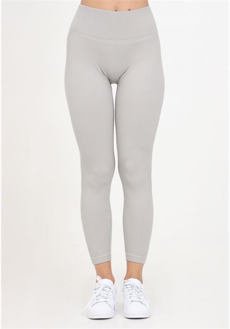 Burner Leggings for Women with elastic waistband in light grey LEGEA | PLLW22040048