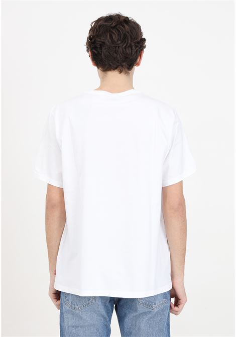 T-shirt bianca da uomo con stampa moto sul davanti LEVI'S® | T-shirt | 16143-14631463