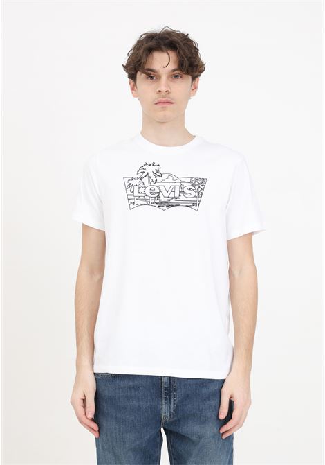 T-shirt uomo donna bianca con logo sul petto LEVI'S® | T-shirt | 22491-14761476