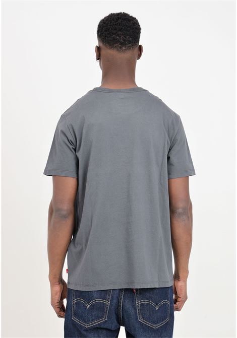 Gray men's T-shirt with color logo print on the chest LEVI'S® | T-shirt | 22491-15661566