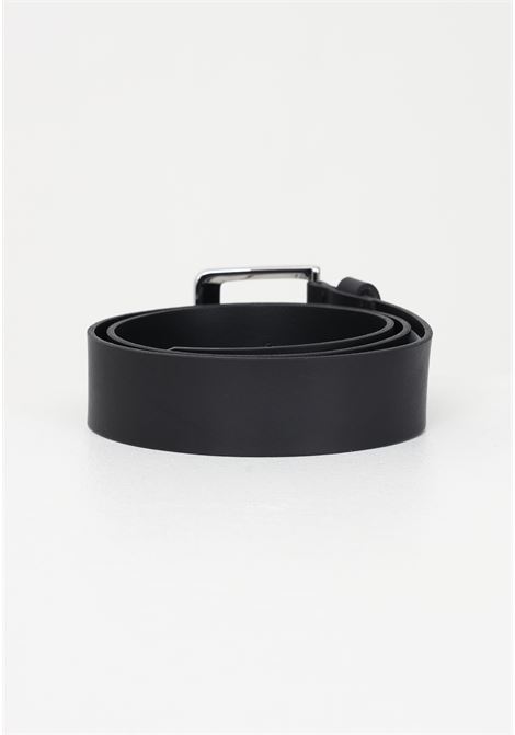 Black belt for women with classic logoed buckle LEVI'S® | Belts | 231717-00003059