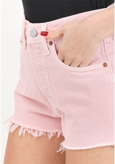 Pink women's denim shorts 501TM Dusty chalk pink LEVI'S® | 56327-03980398