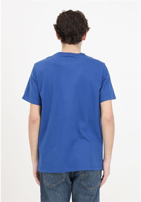 T-shirt uomo donna blu con logo housemark sul petto LEVI'S® | T-shirt | 56605-02030203