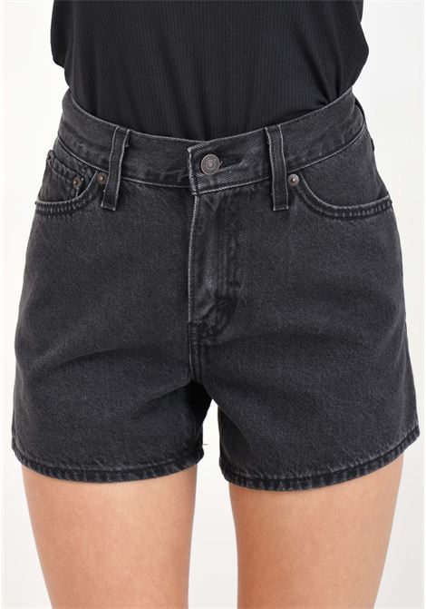 Shorts casual in denim bianco da donna MOM ANNI '80 LEVI'S® | A4695-00020002