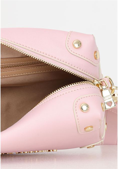 Pink women's bag with golden metal logo lettering LOVE MOSCHINO | Bags | JC4249PP0IKU0601
