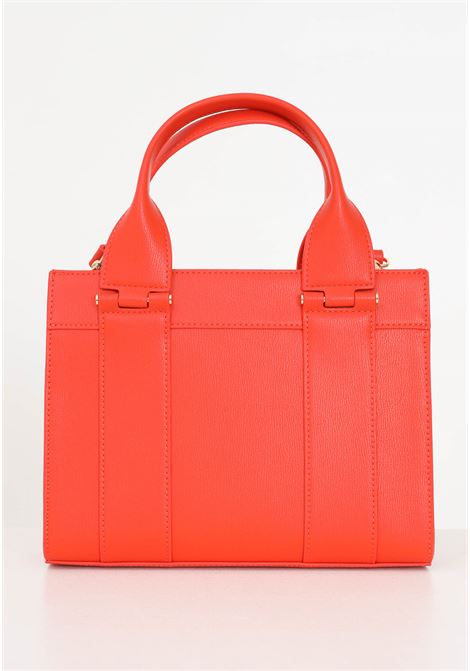Orange women's bag with tone-on-tone stitched logo LOVE MOSCHINO | Bags | JC4339PP0IKG145A