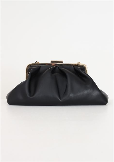 Black women's bag with Heart logo golden metal chain LOVE MOSCHINO | Bags | JC4341PP0IKT0000