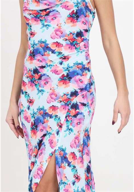 Kelly women's long dress with sky garden pattern Mar de margaritas | Dresses | MMABW00058-PTTS0053FN20
