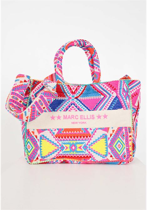 Multicolor women's beach bag Buby L Lindy 24 Variant 03 MARC ELLIS | Bags | BUBY L INDY 2403