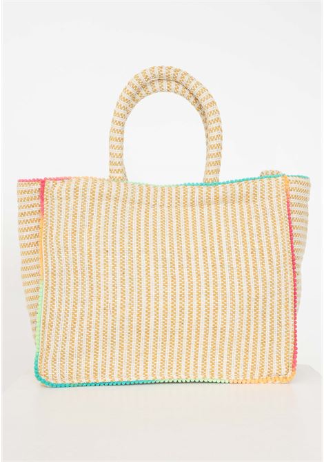 Multicolor women's beach bag Buby L Lindy 24 Variant 04 MARC ELLIS | BUBY L INDY 2404