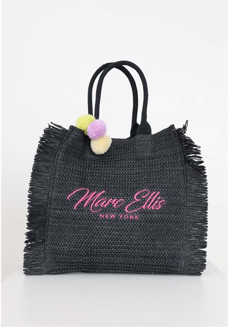 Buby St Thomas black women's beach bag MARC ELLIS | BUBY ST THOMASBLACK