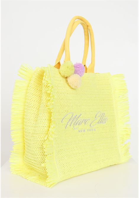 Buby St Thomas yellow women's beach bag MARC ELLIS | BUBY ST THOMASYELLOW