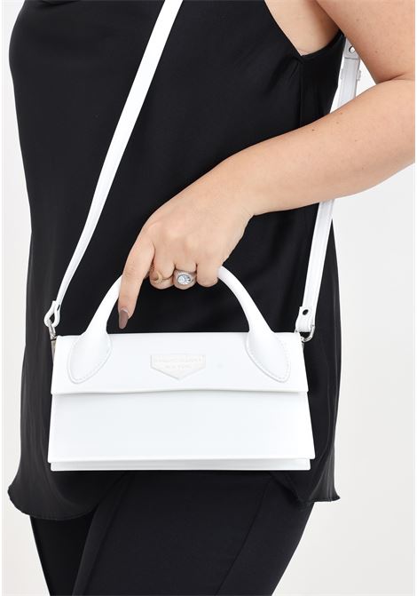 Flat Arrow white women's bag MARC ELLIS | FLAT ARROWWHITE/SILVER