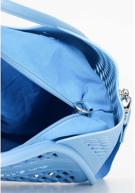 Flat Buby Basket light blue women's bag MARC ELLIS | Bags | FLAT BUBY BASKETNORSE BLUE/SILVER
