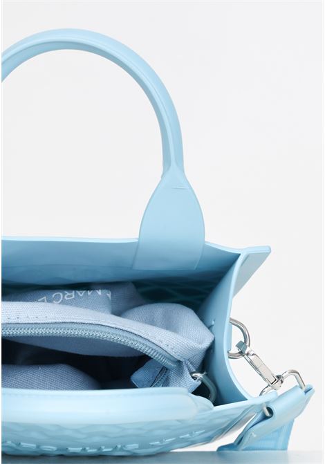 Borsa da donna azzurra design trapuntato Flat Buby S MARC ELLIS | FLAT BUBY SAQUA/SILVER