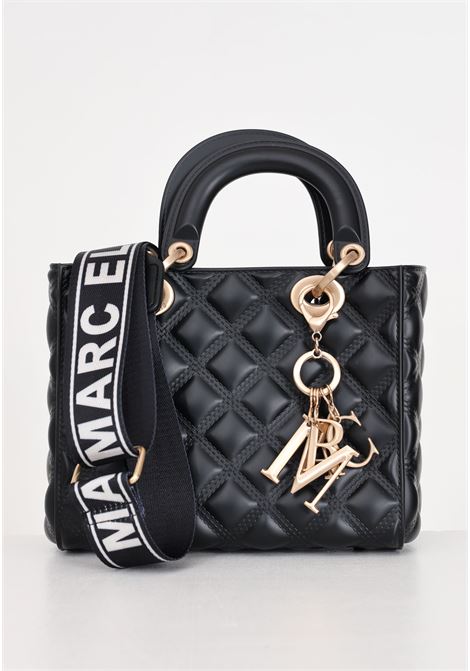Flat Missy M black women's bag MARC ELLIS | Bags | FLAT MISSY MBLACK/BRUSH GOLD