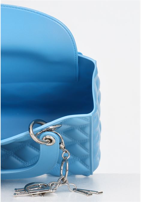 Flat Missy M light blue women's bag MARC ELLIS | Bags | FLAT MISSY MNORSE BLUE/SILVER