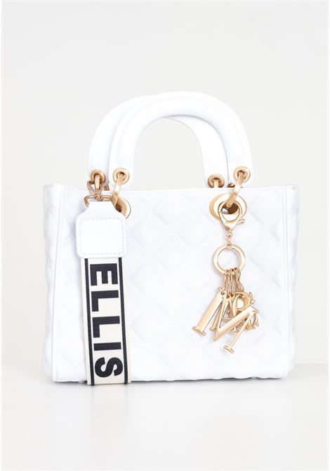 Flat Missy M white women's bag MARC ELLIS | FLAT MISSY MOFF BLANC/BRUSH GOLD