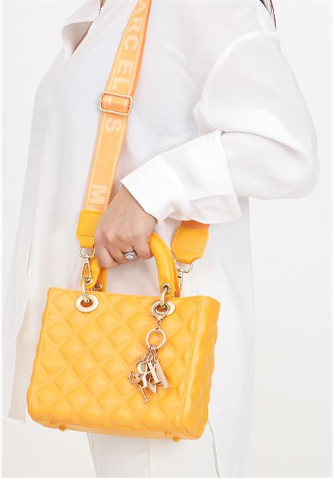 Flat Missy M yellow women's bag MARC ELLIS | Bags | FLAT MISSY MVANIGLIA/OFF GOLD
