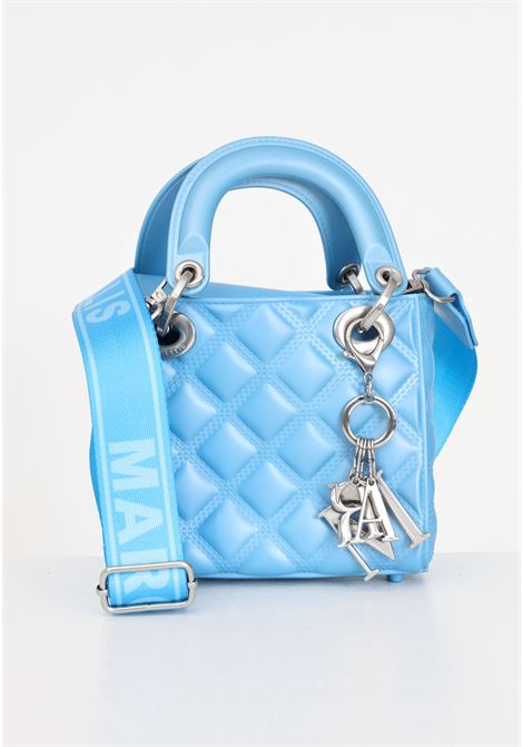 Flat Missy S light blue women's bag MARC ELLIS | Bags | FLAT MISSY SNORSE BLUE/SILVER