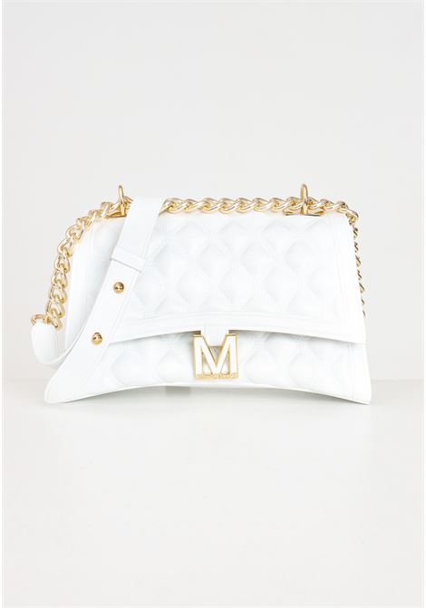 White Flat Rhombus M women's bag MARC ELLIS | FLAT RHOMBUS MWHITE/LIGHT GOLD