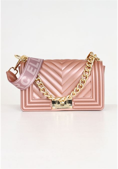 Flat S pink women's bag MARC ELLIS | Bags | FLAT SROSA ANTICO/LIGHT GOLD