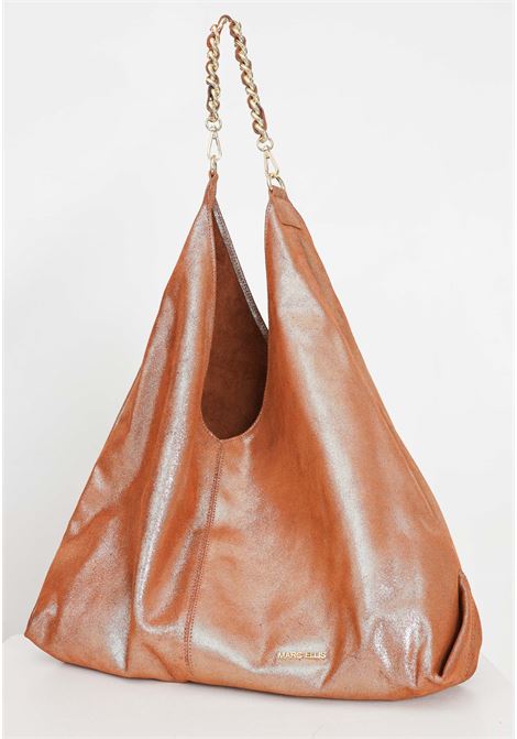 Kathi L ca lt women's bag in caramel color MARC ELLIS | KATHI L CACARAMELLO/GOLD