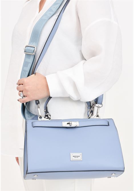 Queen M Ru light blue women's bag MARC ELLIS | Bags | QUEEN M RUNORSE BLUE/SILVER