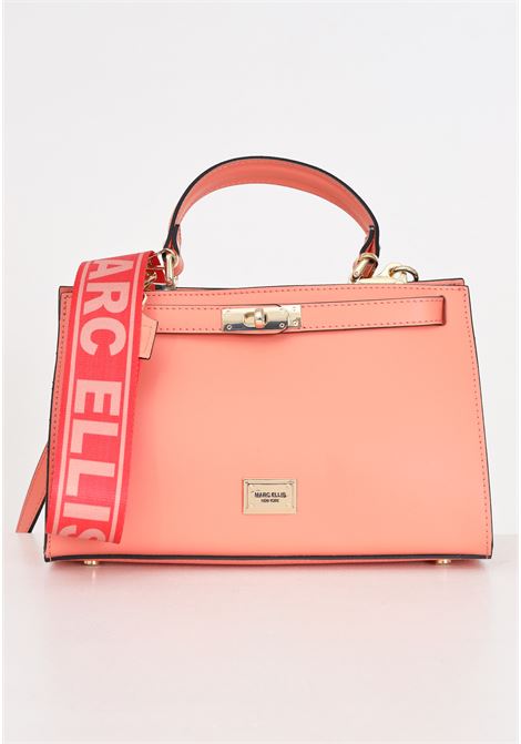 Queen M Ru orange women's bag MARC ELLIS | Bags | QUEEN M RUSALMON/GOLD