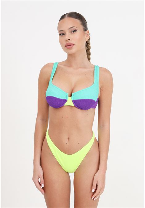 Bikini donna reggiseno e slip americano fisso tooled ME FUI | Beachwear | MF24-0211AQ.