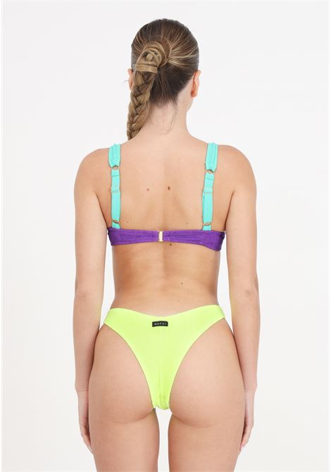 Bikini donna reggiseno e slip americano fisso tooled ME FUI | Beachwear | MF24-0211AQ.